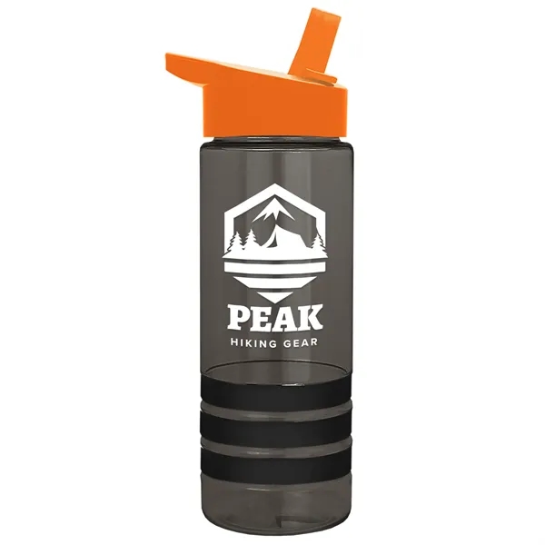 Garyline® Sergeant Stripe Tritan® Bottle with Flip-Straw ...... from ASI 40480 Koozie Group