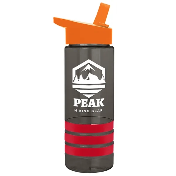 Garyline® Sergeant Stripe Tritan® Bottle with Flip-Straw ...... from ASI 40480 Koozie Group