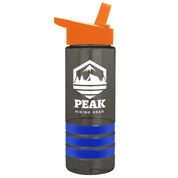 Garyline® Sergeant Stripe Tritan® Bottle with Flip-Straw ...... from ASI 40480 Koozie Group