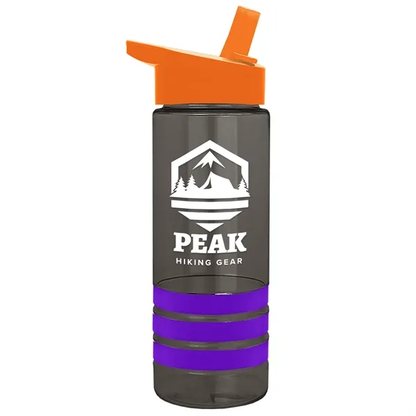 Garyline® Sergeant Stripe Tritan® Bottle with Flip-Straw ...... from ASI 40480 Koozie Group