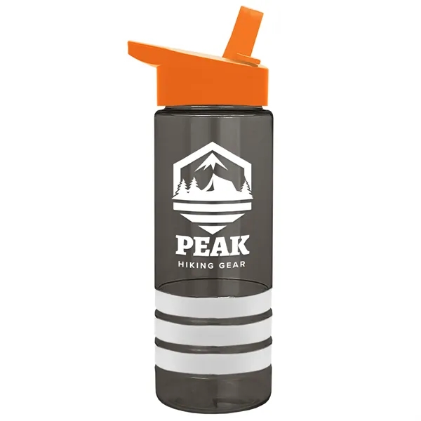 Garyline® Sergeant Stripe Tritan® Bottle with Flip-Straw ...... from ASI 40480 Koozie Group