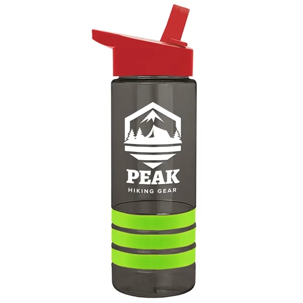 Garyline® Sergeant Stripe Tritan® Bottle with Flip-Straw ...... from ASI 40480 Koozie Group