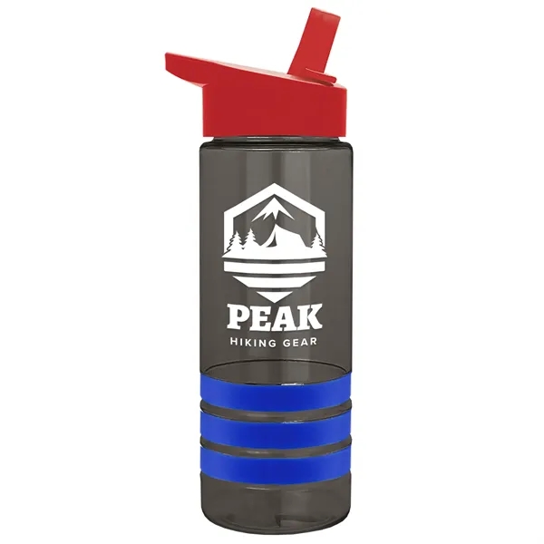 Garyline® Sergeant Stripe Tritan® Bottle with Flip-Straw ...... from ASI 40480 Koozie Group