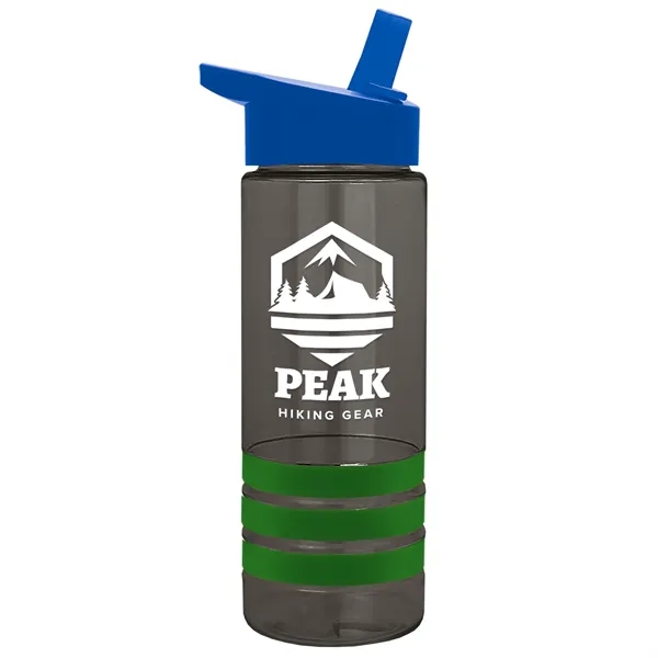 Garyline® Sergeant Stripe Tritan® Bottle with Flip-Straw ...... from ASI 40480 Koozie Group