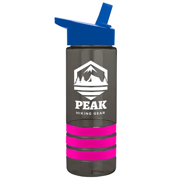 Garyline® Sergeant Stripe Tritan® Bottle with Flip-Straw ...... from ASI 40480 Koozie Group
