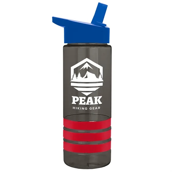 Garyline® Sergeant Stripe Tritan® Bottle with Flip-Straw ...... from ASI 40480 Koozie Group