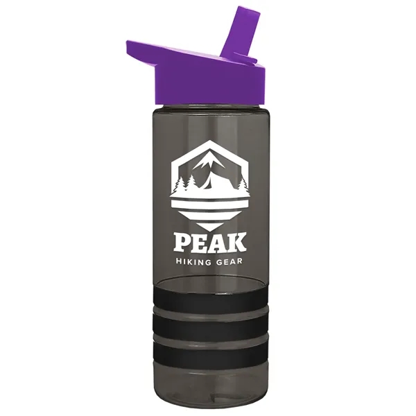 Garyline® Sergeant Stripe Tritan® Bottle with Flip-Straw ...... from ASI 40480 Koozie Group
