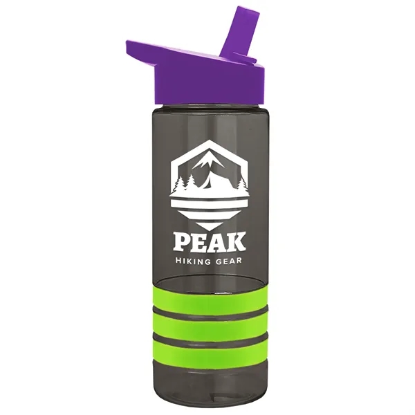 Garyline® Sergeant Stripe Tritan® Bottle with Flip-Straw ...... from ASI 40480 Koozie Group