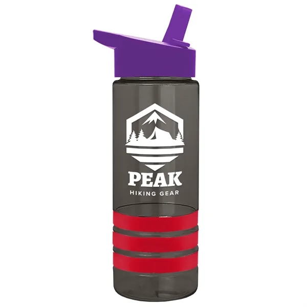 Garyline® Sergeant Stripe Tritan® Bottle with Flip-Straw ...... from ASI 40480 Koozie Group