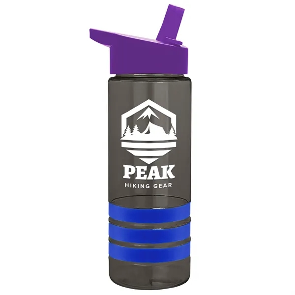 Garyline® Sergeant Stripe Tritan® Bottle with Flip-Straw ...... from ASI 40480 Koozie Group
