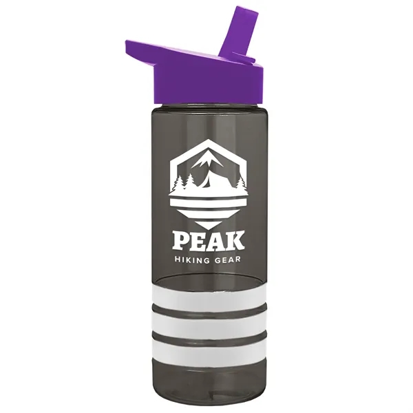 Garyline® Sergeant Stripe Tritan® Bottle with Flip-Straw ...... from ASI 40480 Koozie Group