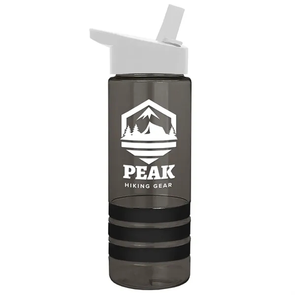 Garyline® Sergeant Stripe Tritan® Bottle with Flip-Straw ...... from ASI 40480 Koozie Group