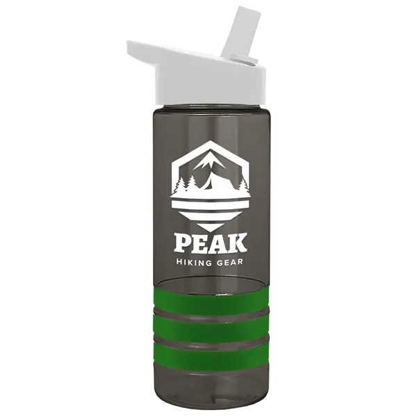 Garyline® Sergeant Stripe Tritan® Bottle with Flip-Straw ...... from ASI 40480 Koozie Group