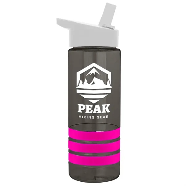 Garyline® Sergeant Stripe Tritan® Bottle with Flip-Straw ...... from ASI 40480 Koozie Group