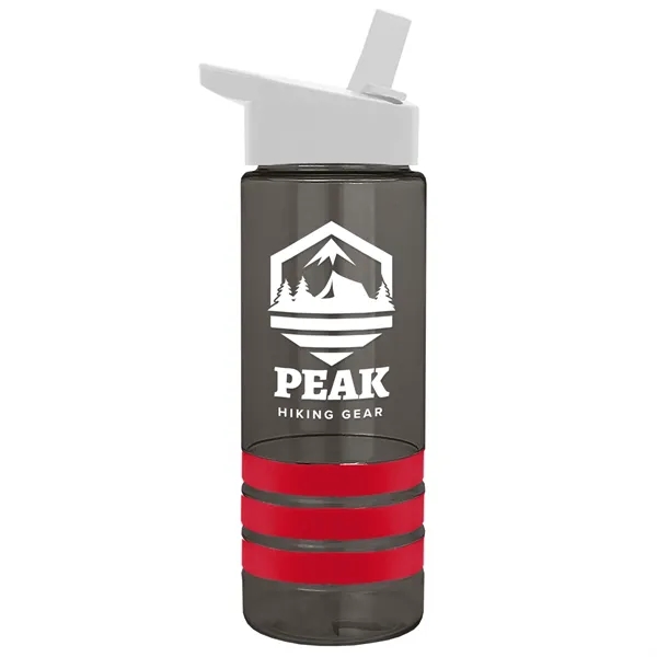 Garyline® Sergeant Stripe Tritan® Bottle with Flip-Straw ...... from ASI 40480 Koozie Group