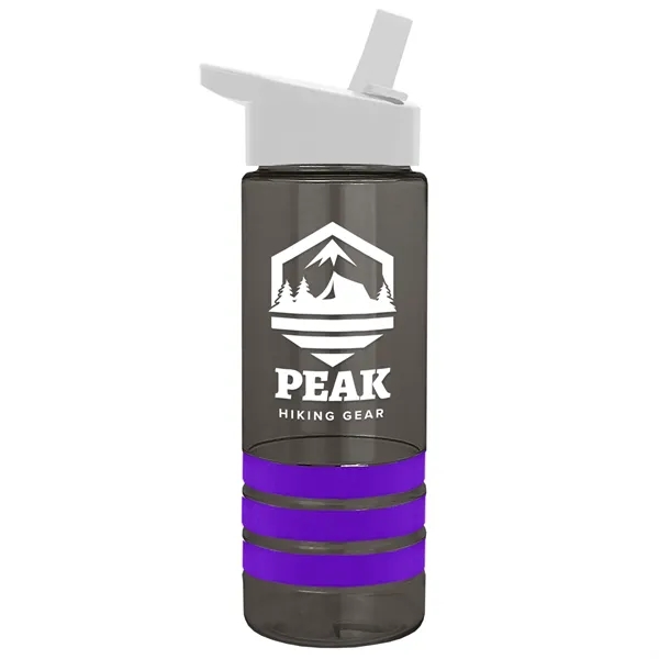 Garyline® Sergeant Stripe Tritan® Bottle with Flip-Straw ...... from ASI 40480 Koozie Group