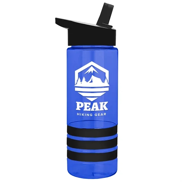 Garyline® Sergeant Stripe Tritan® Bottle with Flip-Straw ...... from ASI 40480 Koozie Group