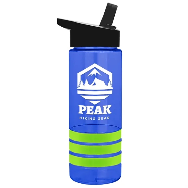 Garyline® Sergeant Stripe Tritan® Bottle with Flip-Straw ...... from ASI 40480 Koozie Group