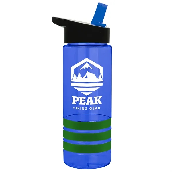 Garyline® Sergeant Stripe Tritan® Bottle with Flip-Straw ...... from ASI 40480 Koozie Group