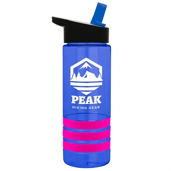 Garyline® Sergeant Stripe Tritan® Bottle with Flip-Straw ...... from ASI 40480 Koozie Group