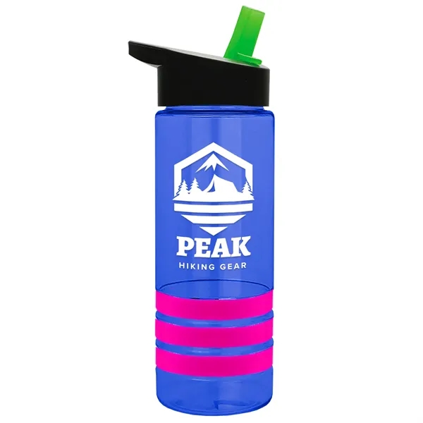 Garyline® Sergeant Stripe Tritan® Bottle with Flip-Straw ...... from ASI 40480 Koozie Group