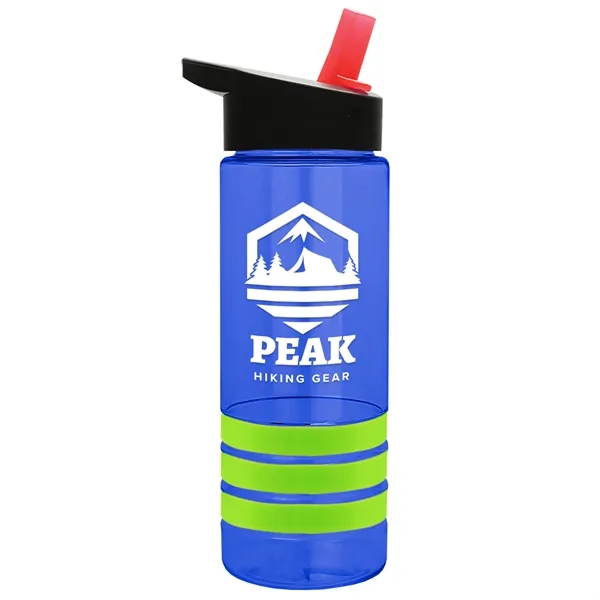 Garyline® Sergeant Stripe Tritan® Bottle with Flip-Straw ...... from ASI 40480 Koozie Group