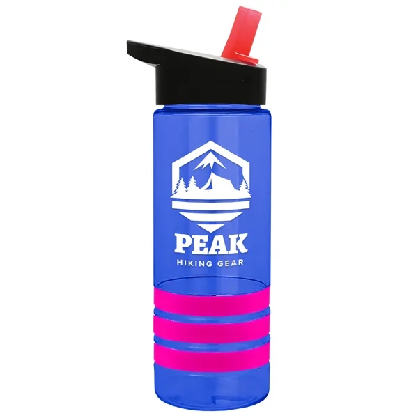 Garyline® Sergeant Stripe Tritan® Bottle with Flip-Straw ...... from ASI 40480 Koozie Group