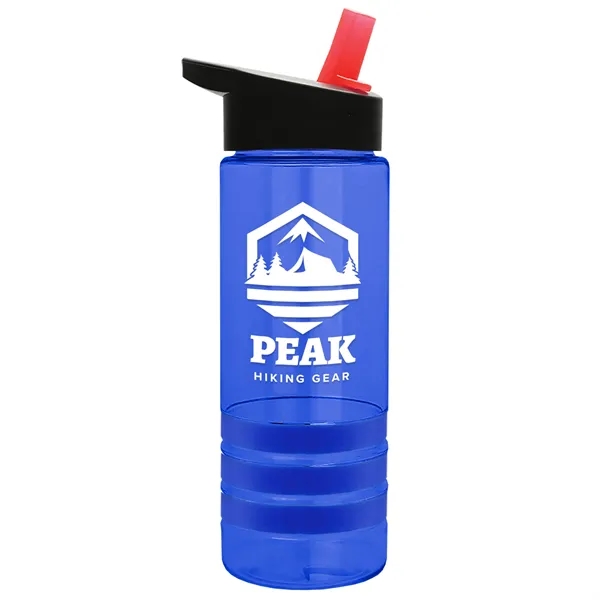 Garyline® Sergeant Stripe Tritan® Bottle with Flip-Straw ...... from ASI 40480 Koozie Group
