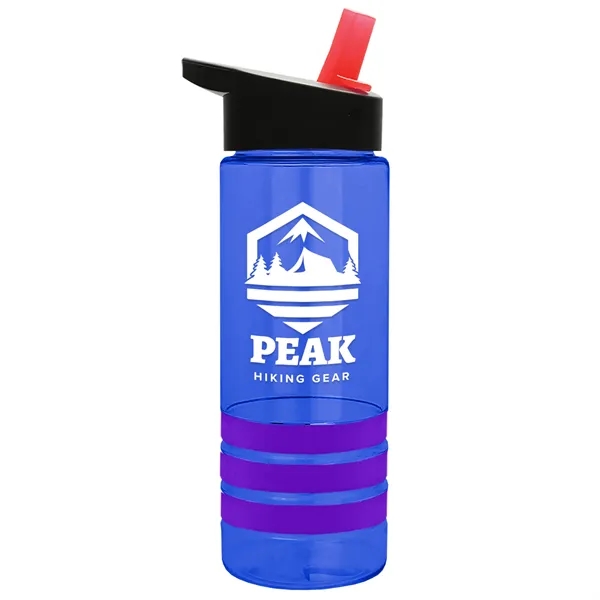 Garyline® Sergeant Stripe Tritan® Bottle with Flip-Straw ...... from ASI 40480 Koozie Group