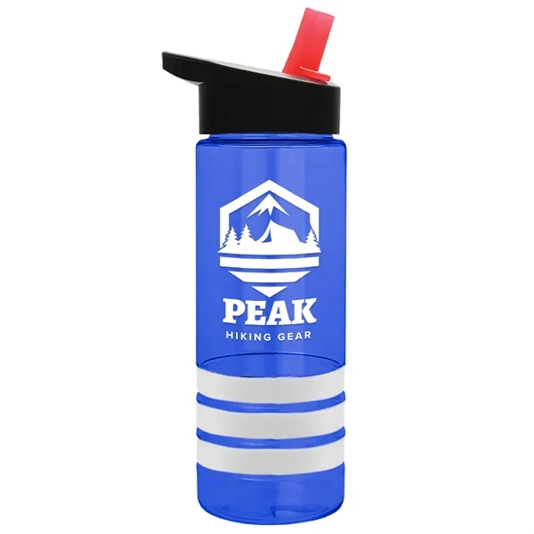 Garyline® Sergeant Stripe Tritan® Bottle with Flip-Straw ...... from ASI 40480 Koozie Group