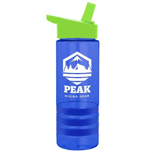 Garyline® Sergeant Stripe Tritan® Bottle with Flip-Straw ...... from ASI 40480 Koozie Group