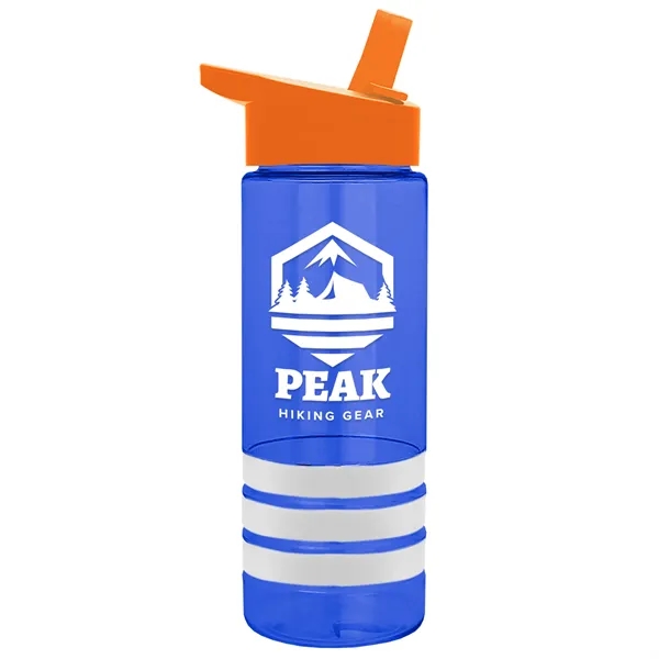 Garyline® Sergeant Stripe Tritan® Bottle with Flip-Straw ...... from ASI 40480 Koozie Group