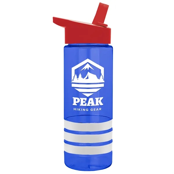 Garyline® Sergeant Stripe Tritan® Bottle with Flip-Straw ...... from ASI 40480 Koozie Group