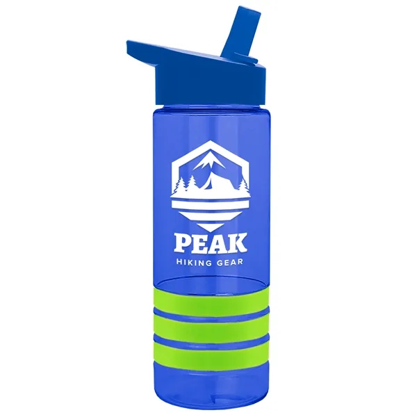 Garyline® Sergeant Stripe Tritan® Bottle with Flip-Straw ...... from ASI 40480 Koozie Group