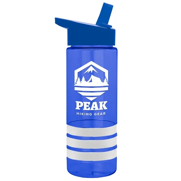 Garyline® Sergeant Stripe Tritan® Bottle with Flip-Straw ...... from ASI 40480 Koozie Group