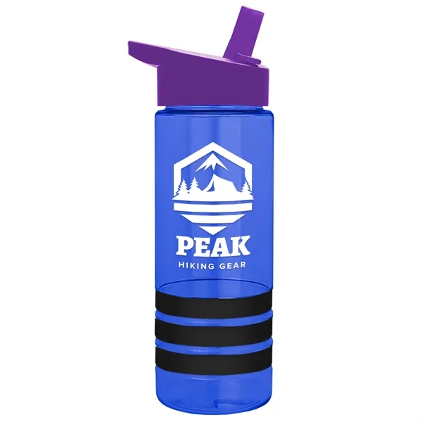 Garyline® Sergeant Stripe Tritan® Bottle with Flip-Straw ...... from ASI 40480 Koozie Group