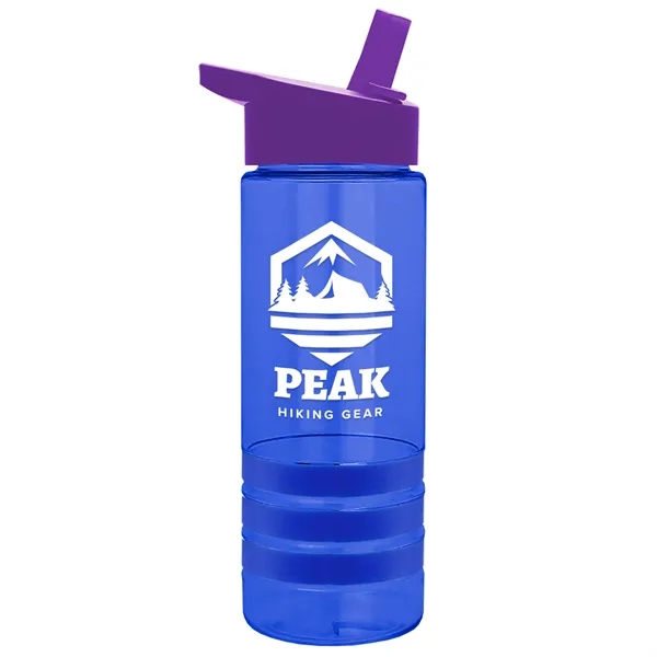 Garyline® Sergeant Stripe Tritan® Bottle with Flip-Straw ...... from ASI 40480 Koozie Group