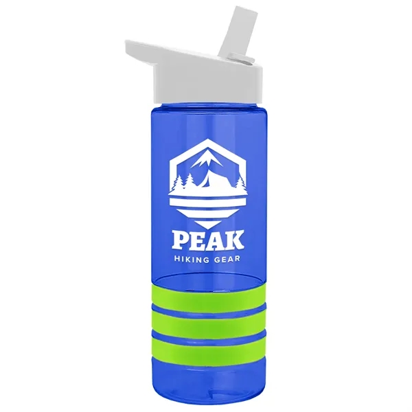 Garyline® Sergeant Stripe Tritan® Bottle with Flip-Straw ...... from ASI 40480 Koozie Group