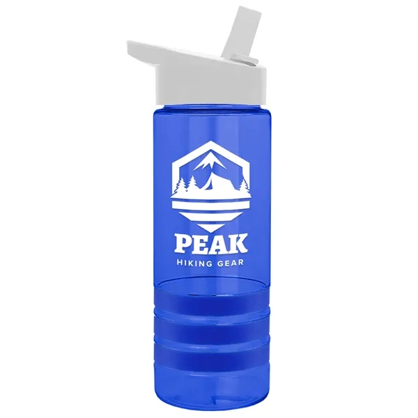 Garyline® Sergeant Stripe Tritan® Bottle with Flip-Straw ...... from ASI 40480 Koozie Group