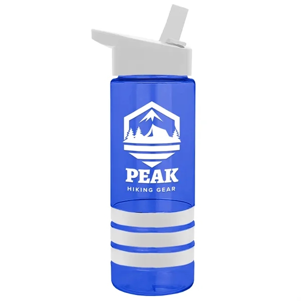 Garyline® Sergeant Stripe Tritan® Bottle with Flip-Straw ...... from ASI 40480 Koozie Group
