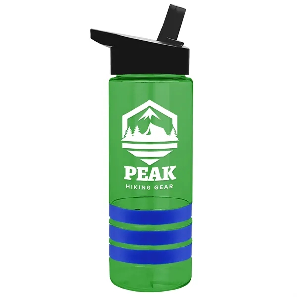 Garyline® Sergeant Stripe Tritan® Bottle with Flip-Straw ...... from ASI 40480 Koozie Group