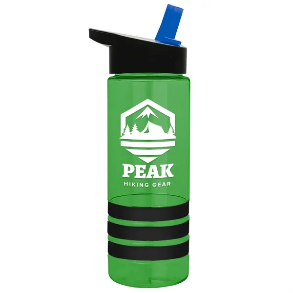 Garyline® Sergeant Stripe Tritan® Bottle with Flip-Straw ...... from ASI 40480 Koozie Group