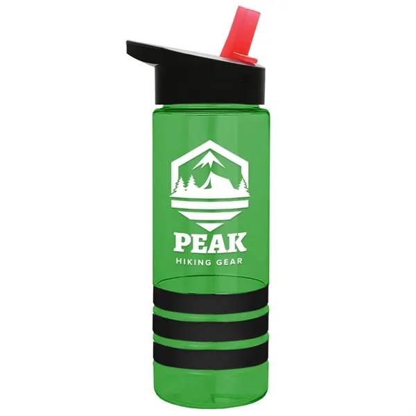 Garyline® Sergeant Stripe Tritan® Bottle with Flip-Straw ...... from ASI 40480 Koozie Group