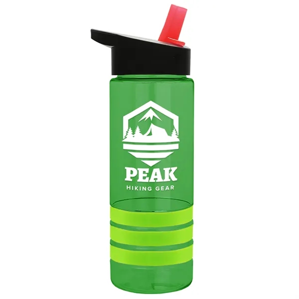 Garyline® Sergeant Stripe Tritan® Bottle with Flip-Straw ...... from ASI 40480 Koozie Group