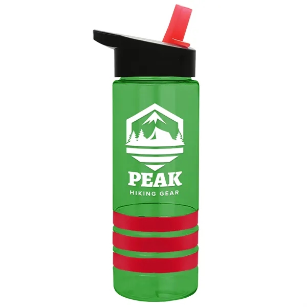 Garyline® Sergeant Stripe Tritan® Bottle with Flip-Straw ...... from ASI 40480 Koozie Group