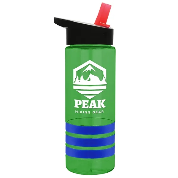 Garyline® Sergeant Stripe Tritan® Bottle with Flip-Straw ...... from ASI 40480 Koozie Group