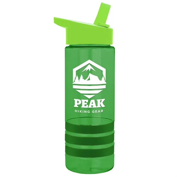 Garyline® Sergeant Stripe Tritan® Bottle with Flip-Straw ...... from ASI 40480 Koozie Group