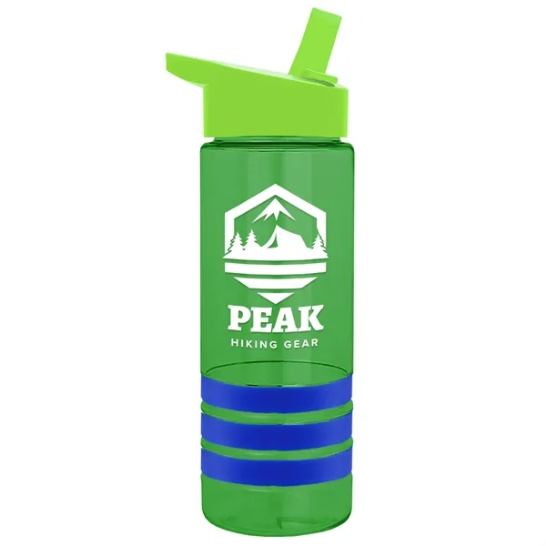 Garyline® Sergeant Stripe Tritan® Bottle with Flip-Straw ...... from ASI 40480 Koozie Group