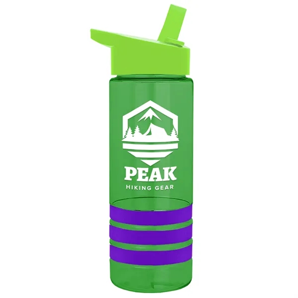 Garyline® Sergeant Stripe Tritan® Bottle with Flip-Straw ...... from ASI 40480 Koozie Group