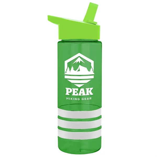 Garyline® Sergeant Stripe Tritan® Bottle with Flip-Straw ...... from ASI 40480 Koozie Group